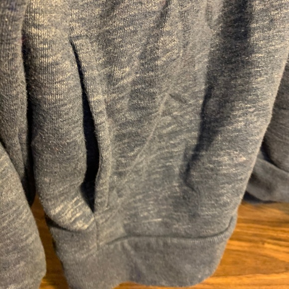 Muji blue zip up sweatshirt - Picture 2 of 5